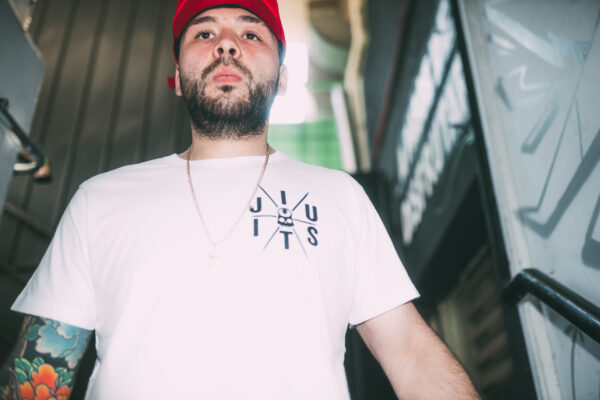 Polera blanca con mangas - BJJ - Imagen 3