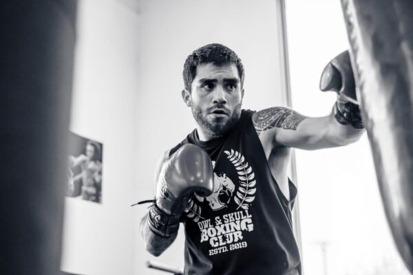 Guantes de Boxeo "Owl and skull"