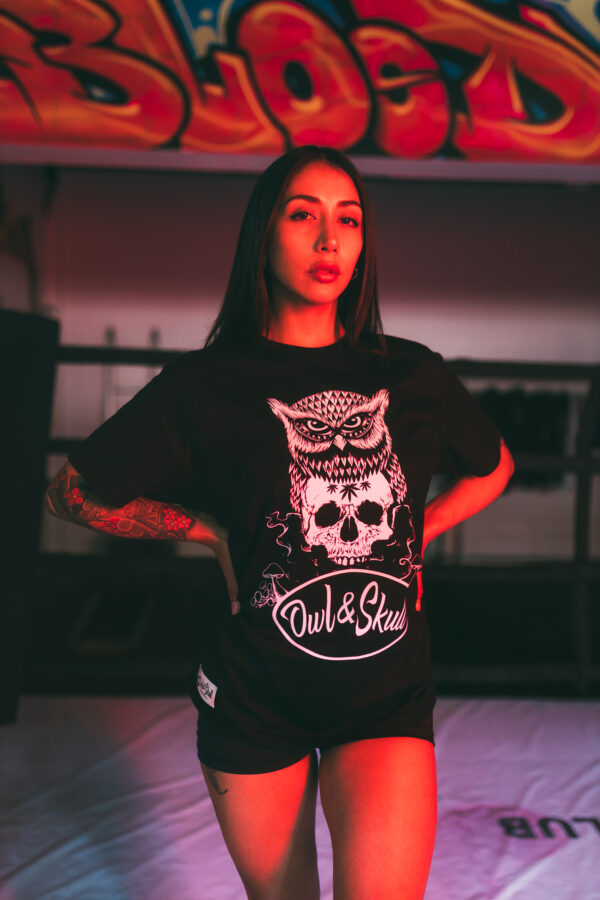 Polera con mangas - Calavera